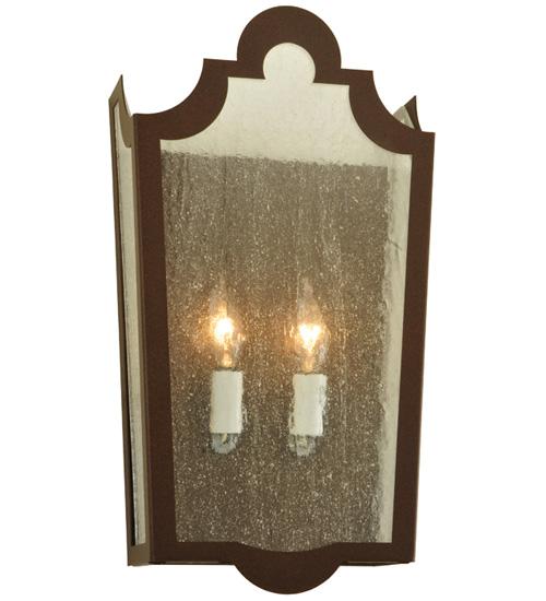 9" Wide French Market Seedy Wall Sconce