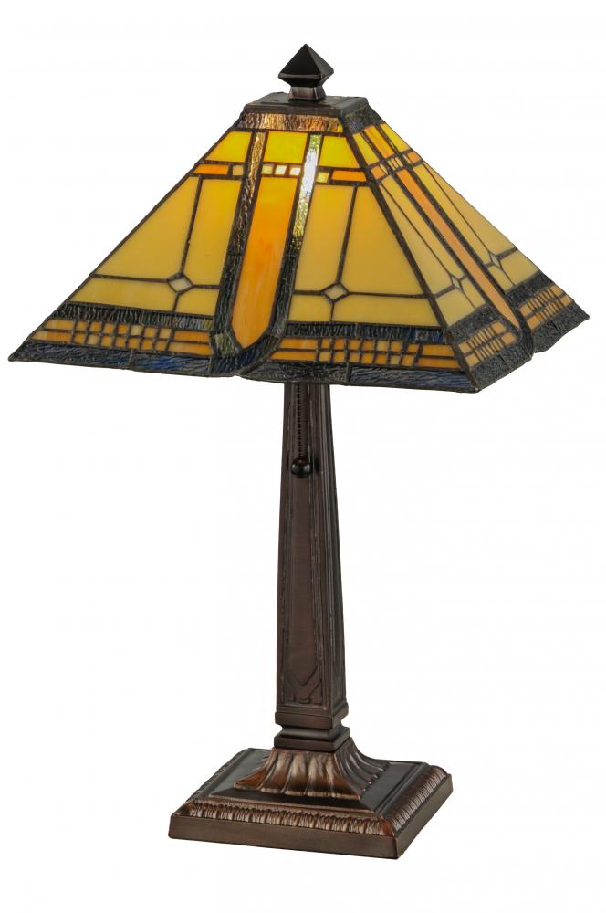 21"H Sierra Prairie Mission Table Lamp