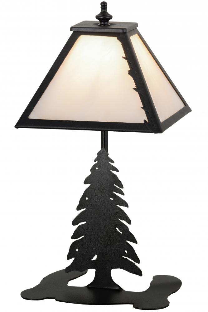 15" High Leaf Edge Accent Lamp