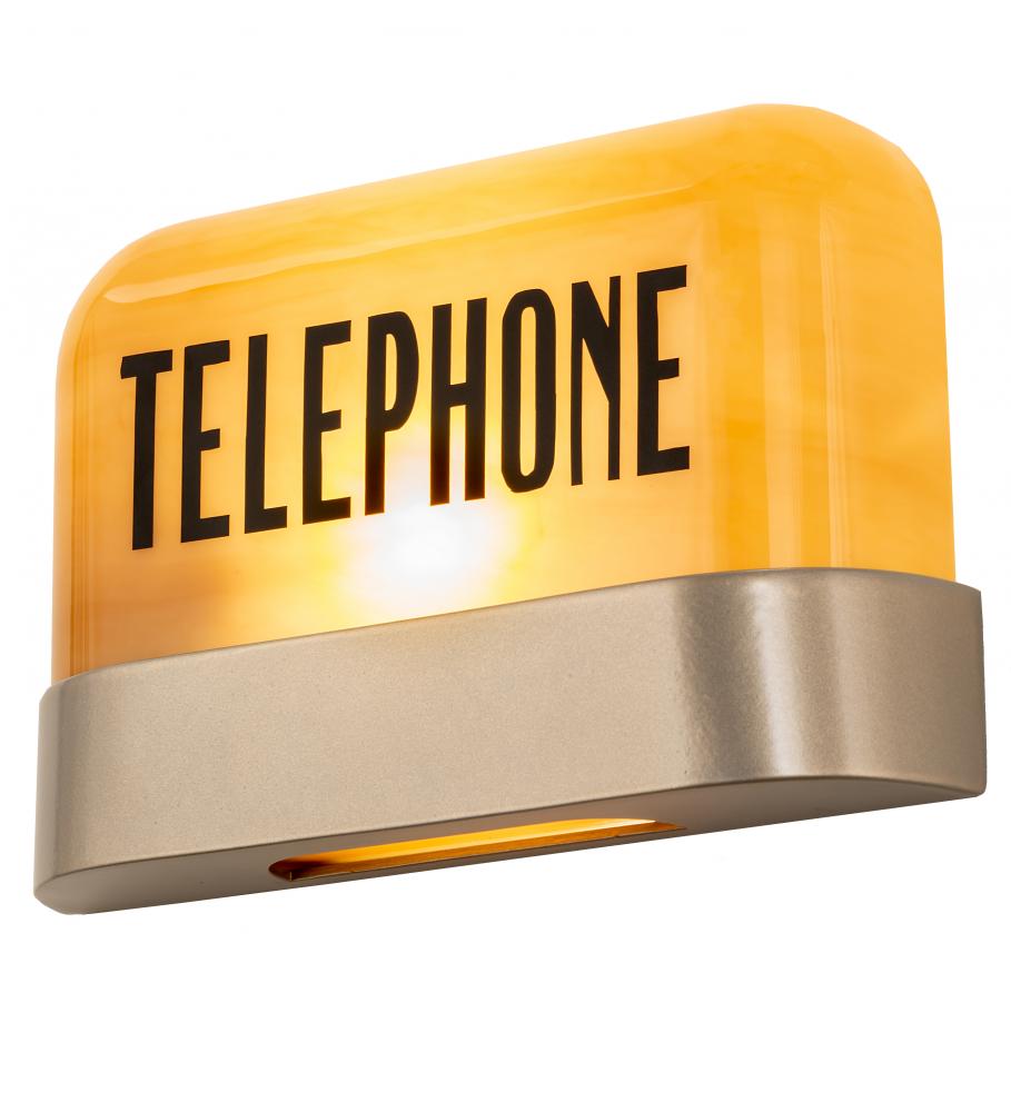 10" Wide Telephone Wall Signage