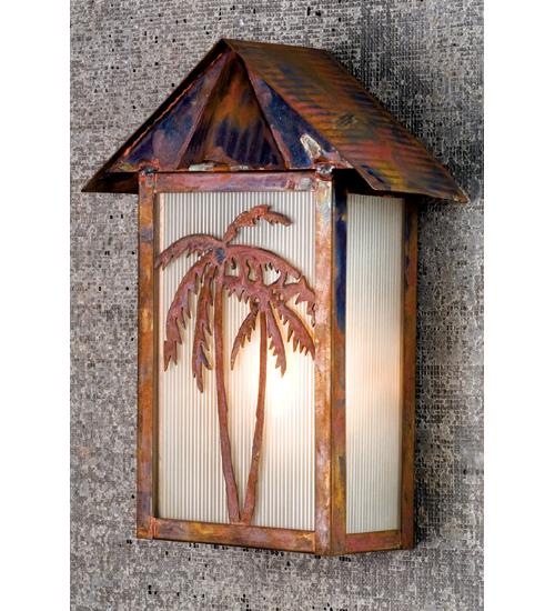 tropical wall sconce