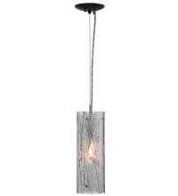 Meyda White 110456 - 5.5"W Metro Fusion Branches Glass Mini Pendant