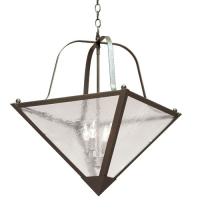 Meyda White 119836 - 20" Wide Zale Inverted Pendant