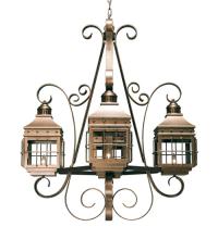 Meyda White 120179 - 42" Wide Siro 4 Light Chandelier