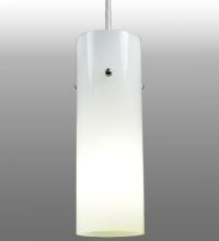 Meyda White 126099 - 3.25"W Cilindro Mini Pendant