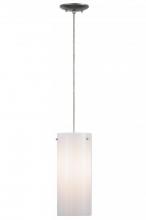 Meyda White 141461 - 6.5"W Cilindro Acrylic Mini Pendant