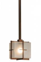 Meyda White 145629 - 8"W Liana Mini Pendant