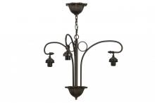 Meyda White 147728 - 25"W 3 Arm Custom Chandelier Hardware