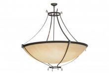 Meyda White 152223 - 52"W Modesto Inverted Pendant