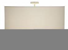 Meyda White 152504 - 44"W Cilindro White 2 Tier Textrene Flushmount