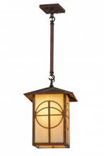 Meyda White 157408 - 12"Sq Seneca Circle Cross Lantern Pendant