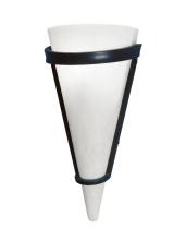Meyda White 160733 - 9" Wide Perla Wall Sconce
