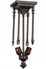 Meyda White 163230 - 16"H Oil Rubbed Bronze 2 LT Semi-Flushmount Hardware