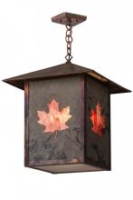 Meyda White 163424 - 16"Sq Seneca Maple Leaf Pendant