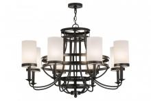 Meyda White 180019 - 46"W Saxony 8 LT Chandelier