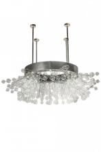 Meyda White 180733 - 90"W Rhododendron Chandelier