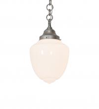 Meyda White 219976 - 8" Wide Lancaster Pendant