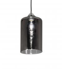 Meyda White 221677 - 7" Wide Mersch Mini Pendant