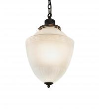 Meyda White 228548 - 14" Wide Ovum Aquinum Pendant