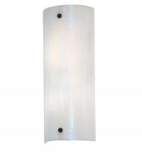 Meyda White 240008 - 7" Wide Metro Fusion Wall Sconce