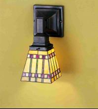 Meyda White 24275 - 5"W Prairie Corn Wall Sconce