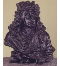 Meyda White 24732 - 14"H Samuel Bernard Statue