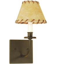 Meyda White 65547 - 6" Wide Ranchero Wall Sconce